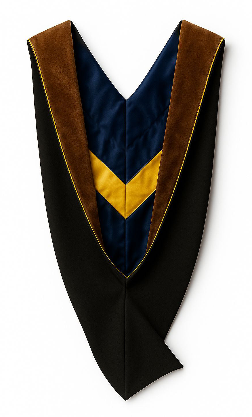 Timeless | bespoken Silver Wool & Silk - MBA Hood — bespoke robe, handcrafted in Bavaria