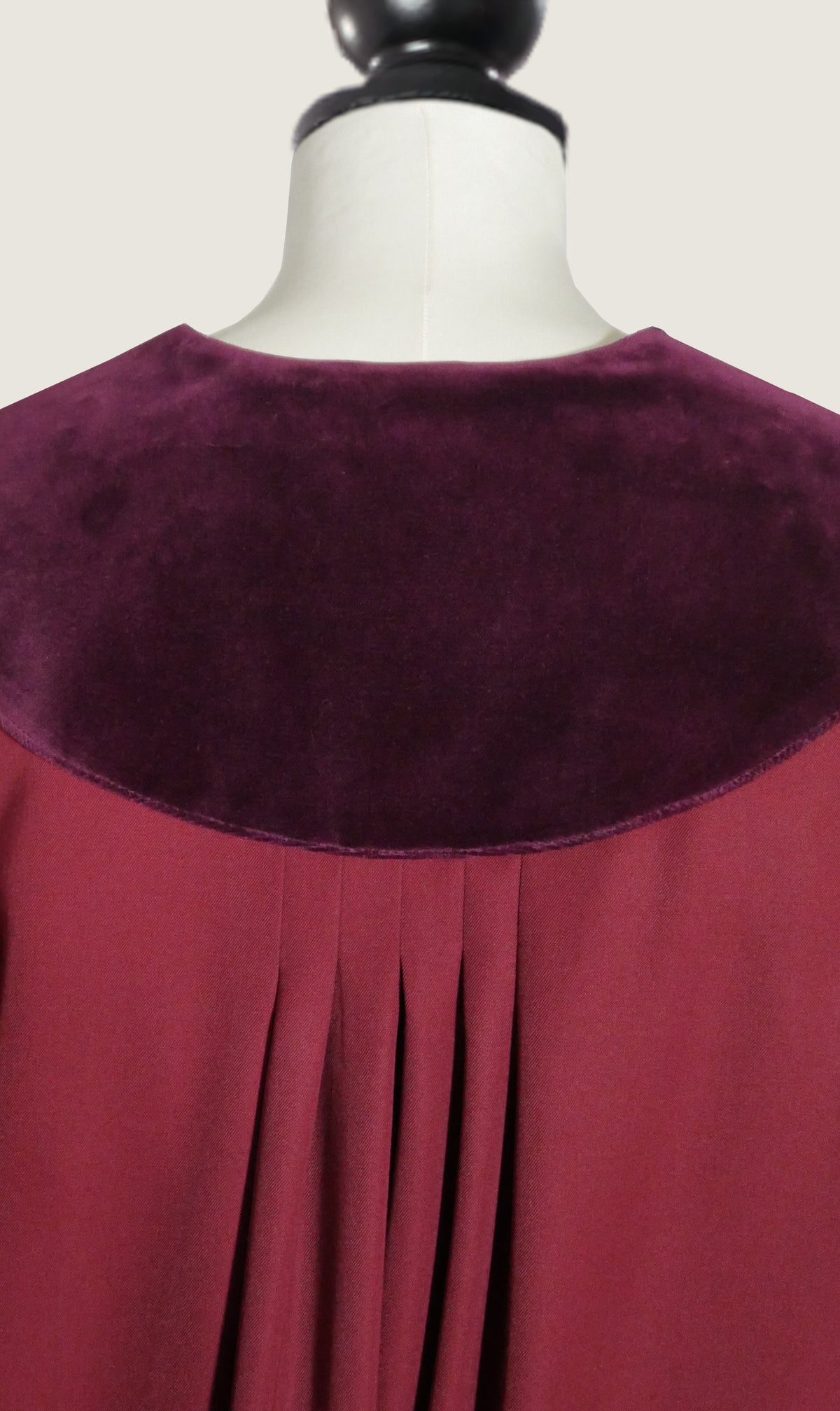 German Federal Court of Justice (BGH) Judge's Robe — Back yoke detail