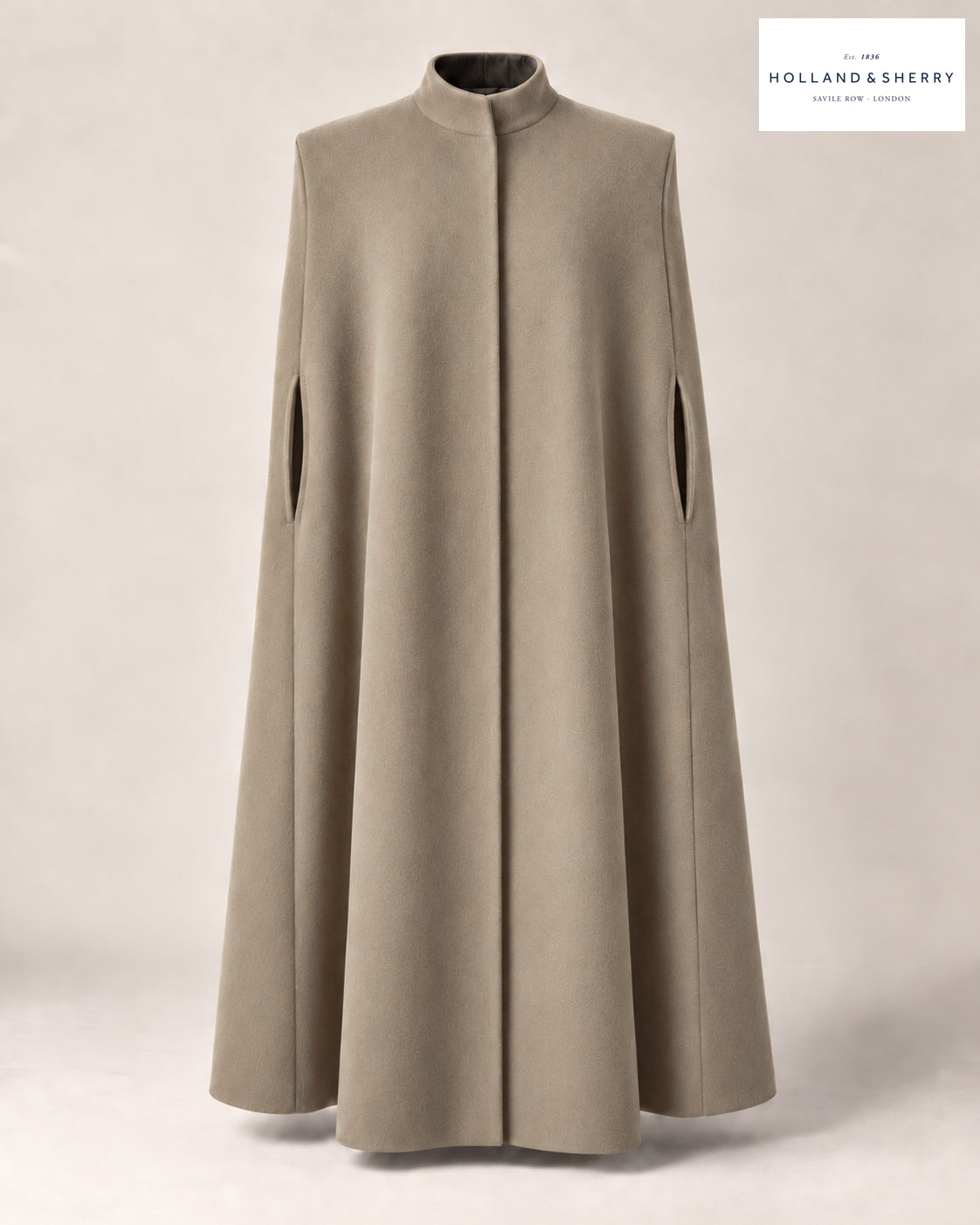The Cape Men, Light Camel, Calf length, Front view.