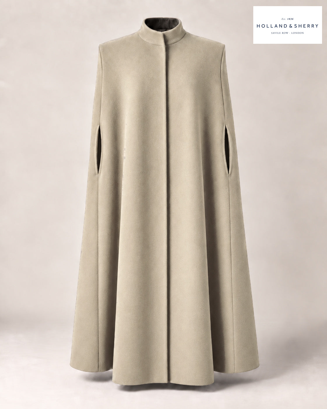 The Cape Men, Oatmeal, Calf length, Front view.