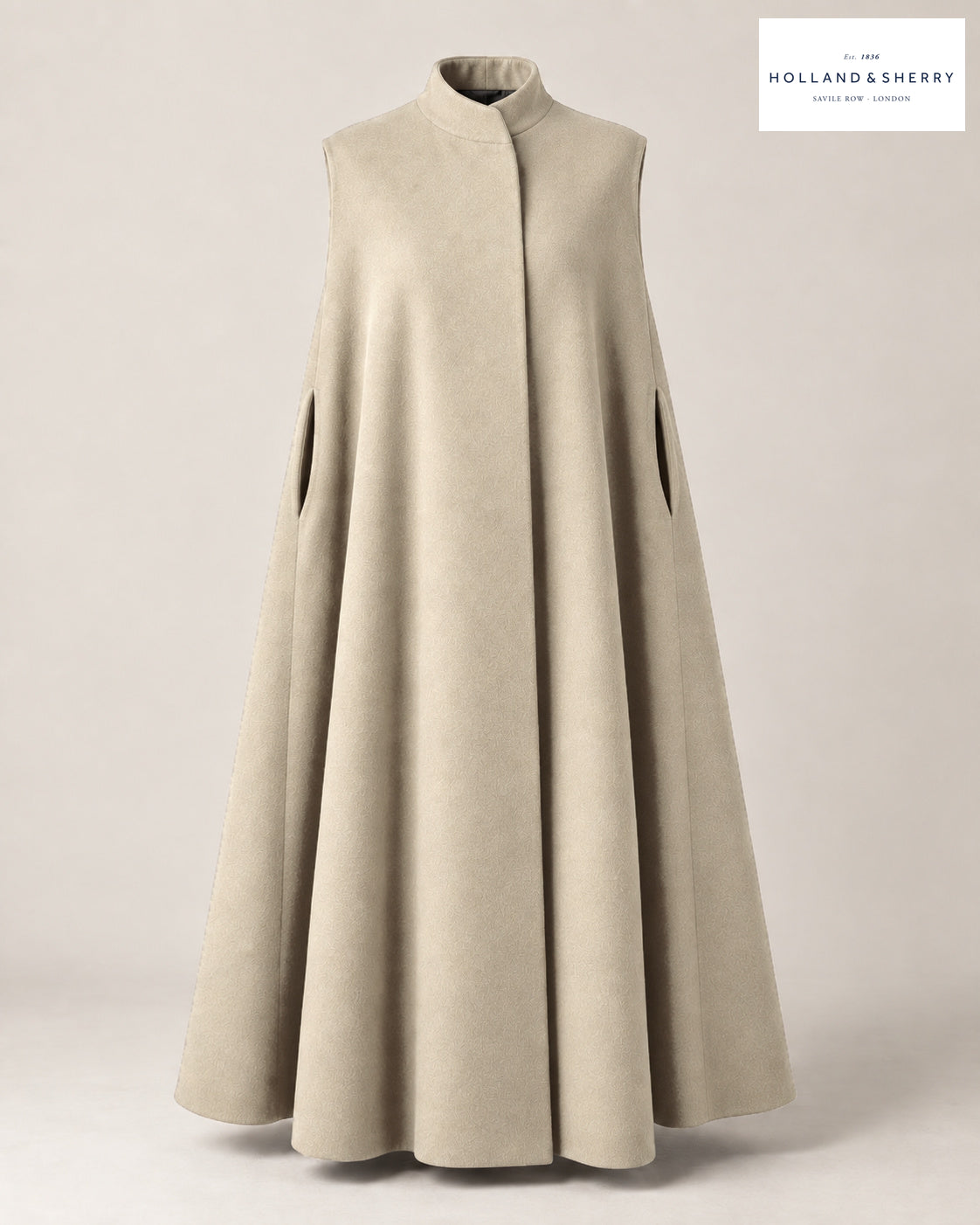 The Cape Women, Oatmeal, Calf length, Front view.