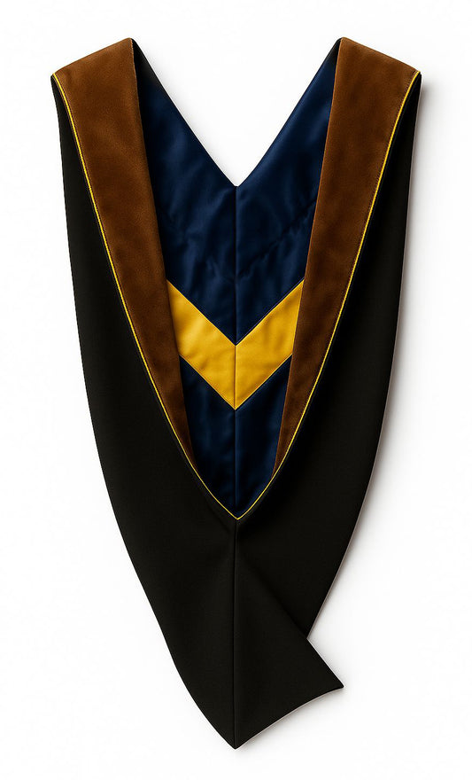 Timeless | bespoken Silver Wool & Silk - MBA Hood