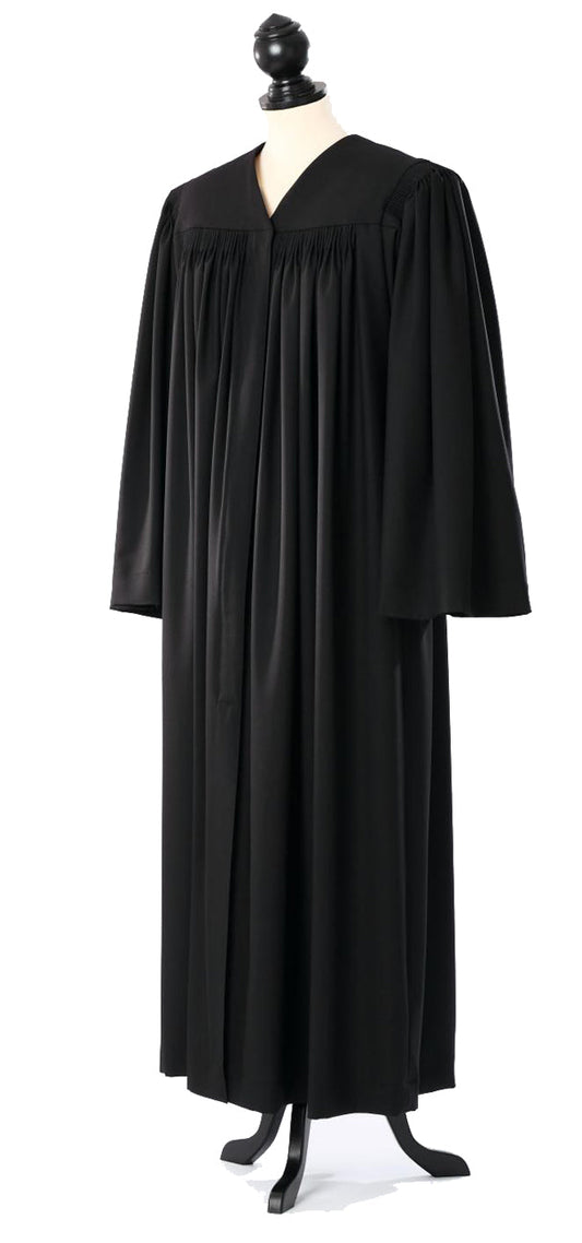 Free Church Clergy Robe — front view