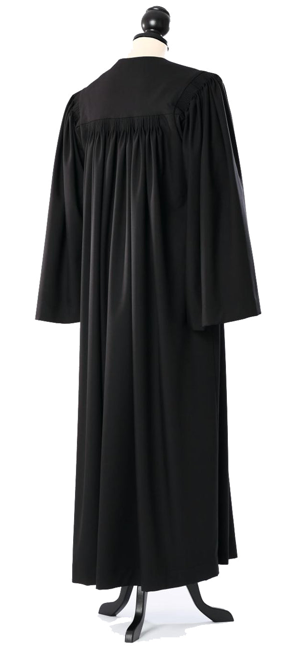 Free Church Clergy Robe — back view
