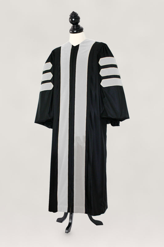 Arts, Letters, Humanities — bespoke doctoral gown, handcrafted in Bavaria