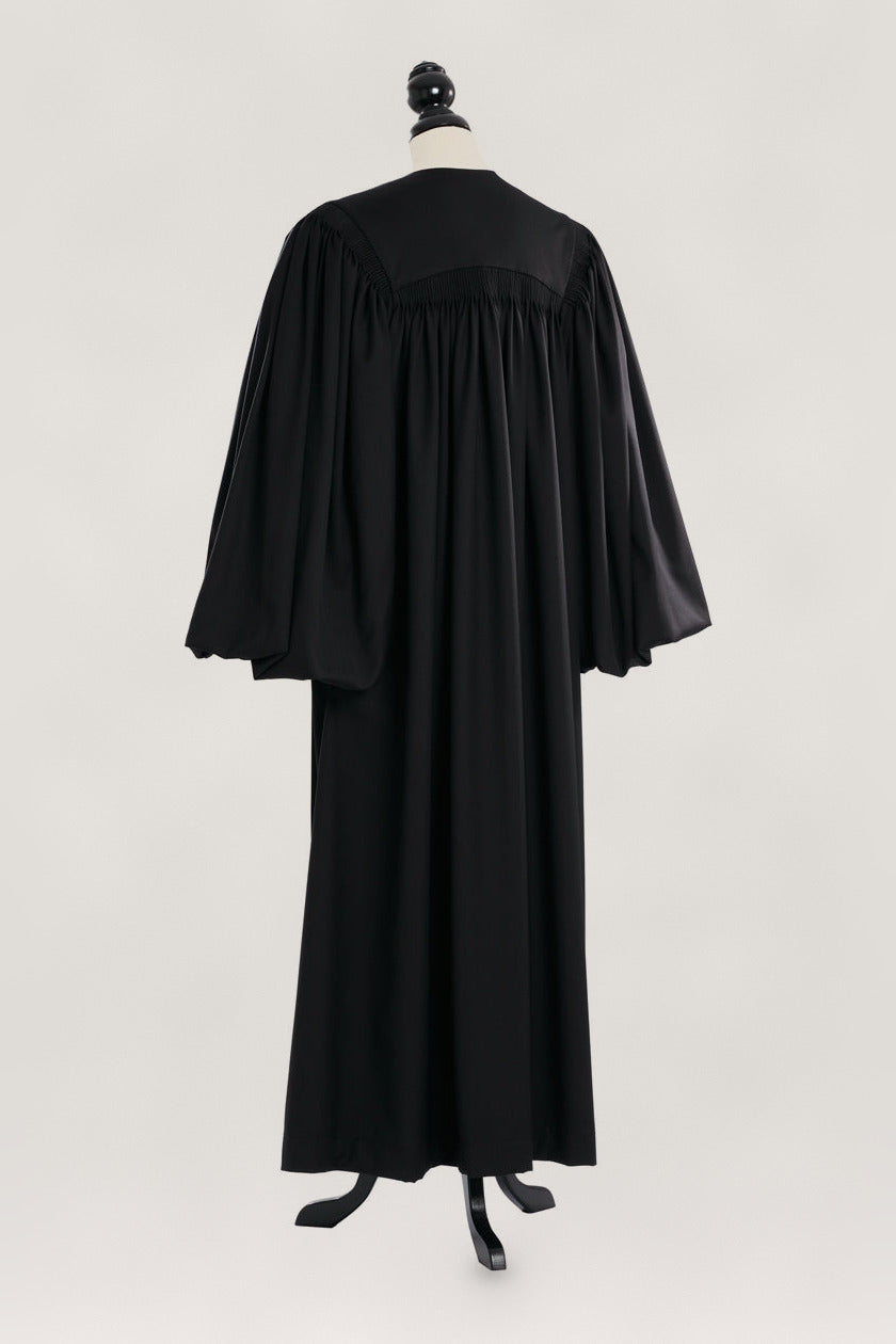 Clerical Pulpit Robe — bespoke clergy robe, handcrafted in Bavaria (view 2)