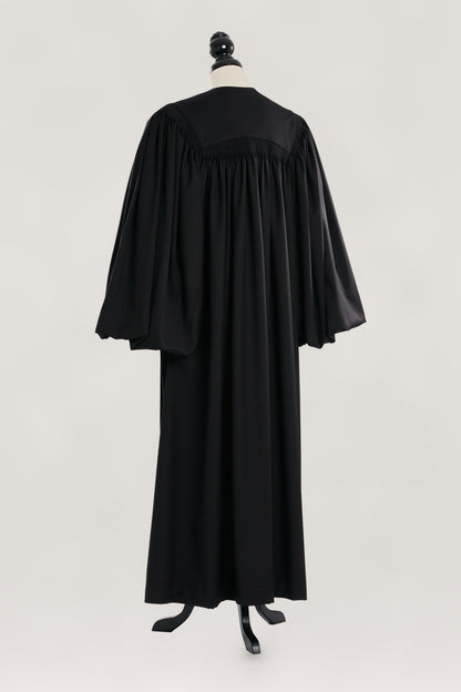 Clerical Pulpit Robe — bespoke clergy robe, handcrafted in Bavaria (view 2)