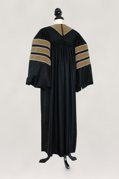 Commerce, Accountancy, Business — bespoke doctoral gown, handcrafted in Bavaria (view 2)