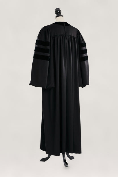 Deluxe Doctoral Academic Gown — bespoke doctoral gown, handcrafted in Bavaria (view 2)