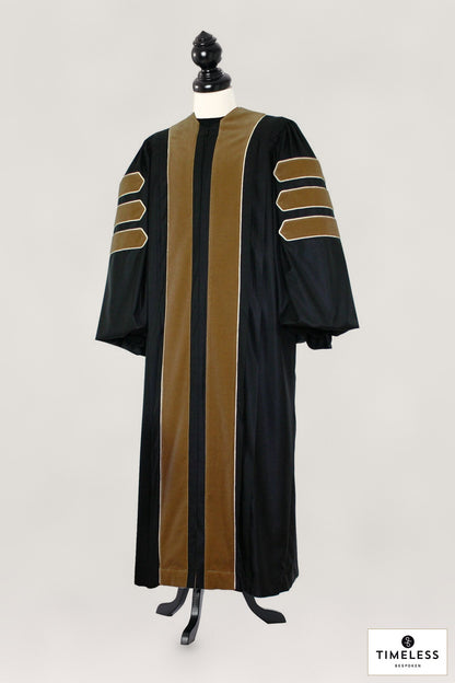 Fine Arts, Architecture – Silver Wool / Gold Silk – original photograph with fabric logo