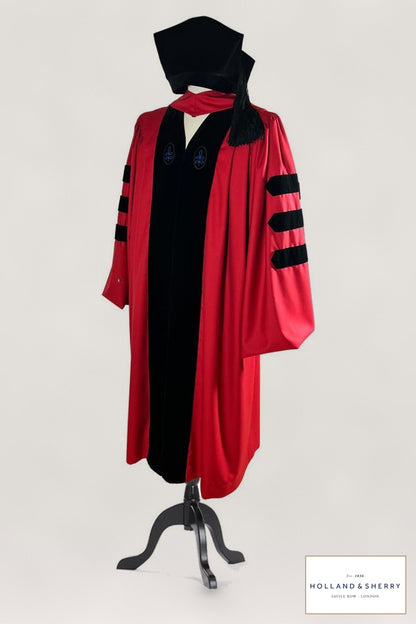 Harvard PhD Robe — Royal Mile — original photograph with fabric house mark