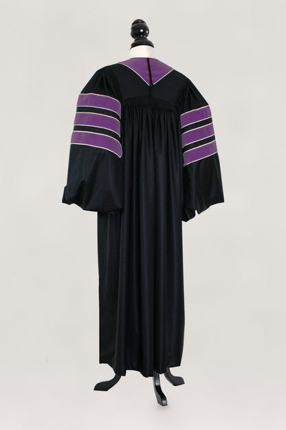 Law — bespoke doctoral gown, handcrafted in Bavaria (view 2)