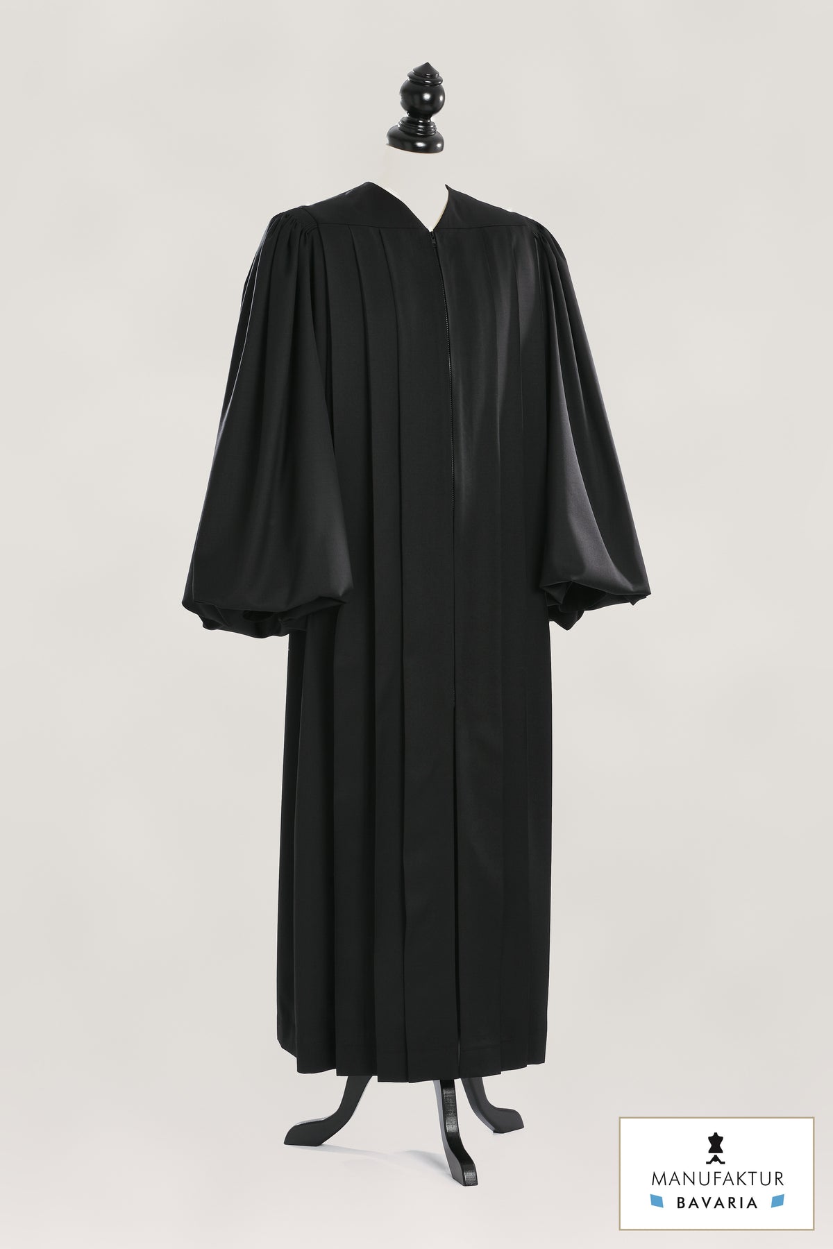 Magisterial US Judge Robe — Royal Regalia — studio photograph with fabric house mark