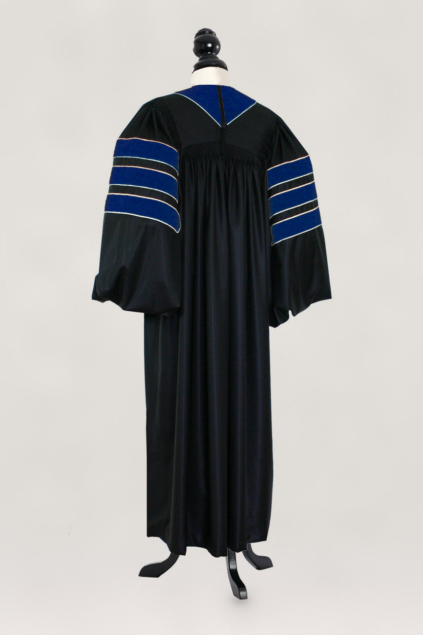 Philosophy — bespoke doctoral gown, handcrafted in Bavaria (view 2)