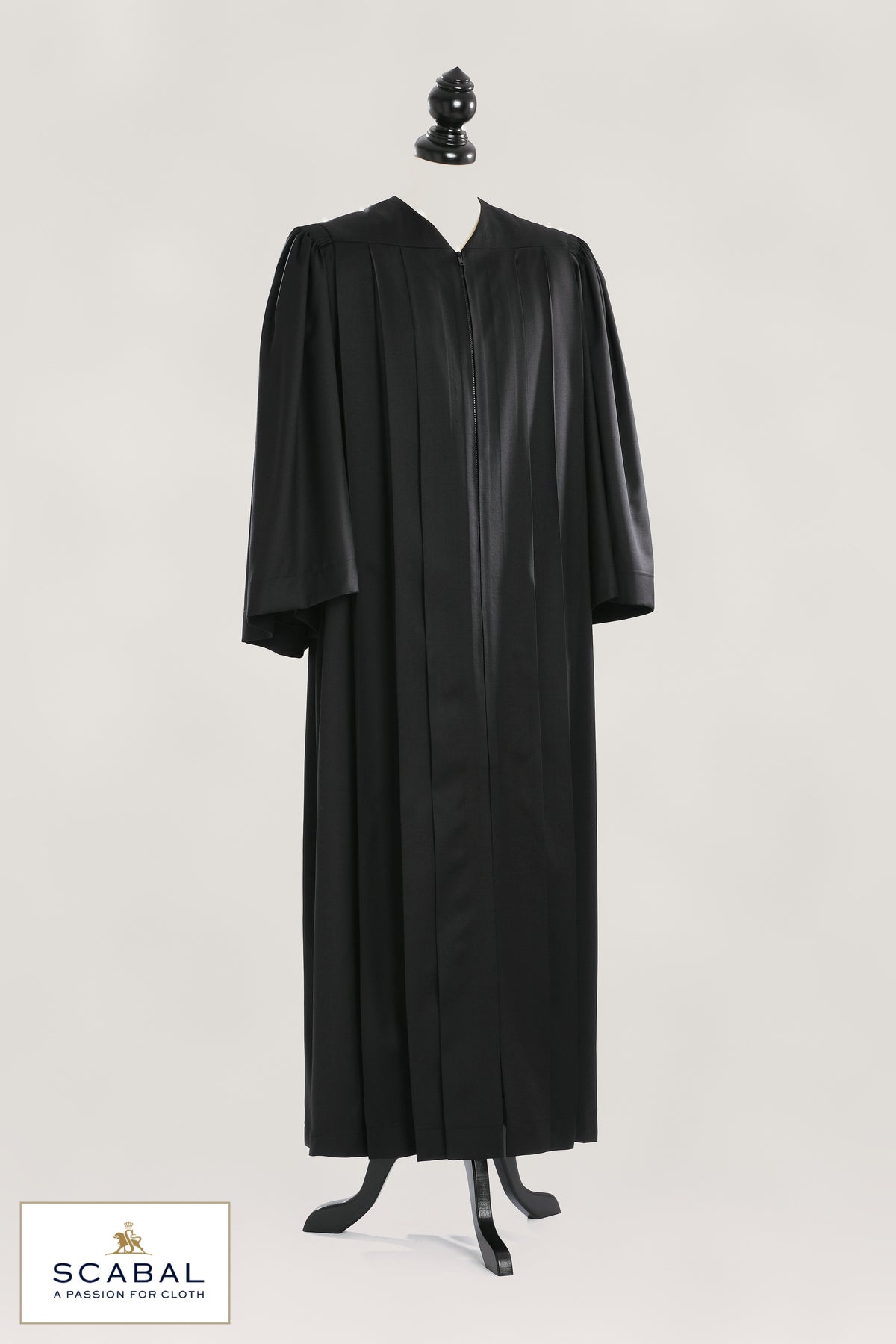 Principal US Judge Robe — Capri — studio photograph with fabric house mark