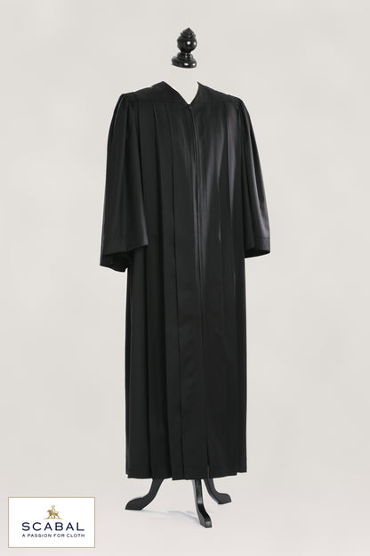Principal US Judge Robe — Capri — studio photograph with fabric house mark