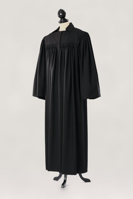 Protestant clergy robe in the general Prussian or Baden form, front view