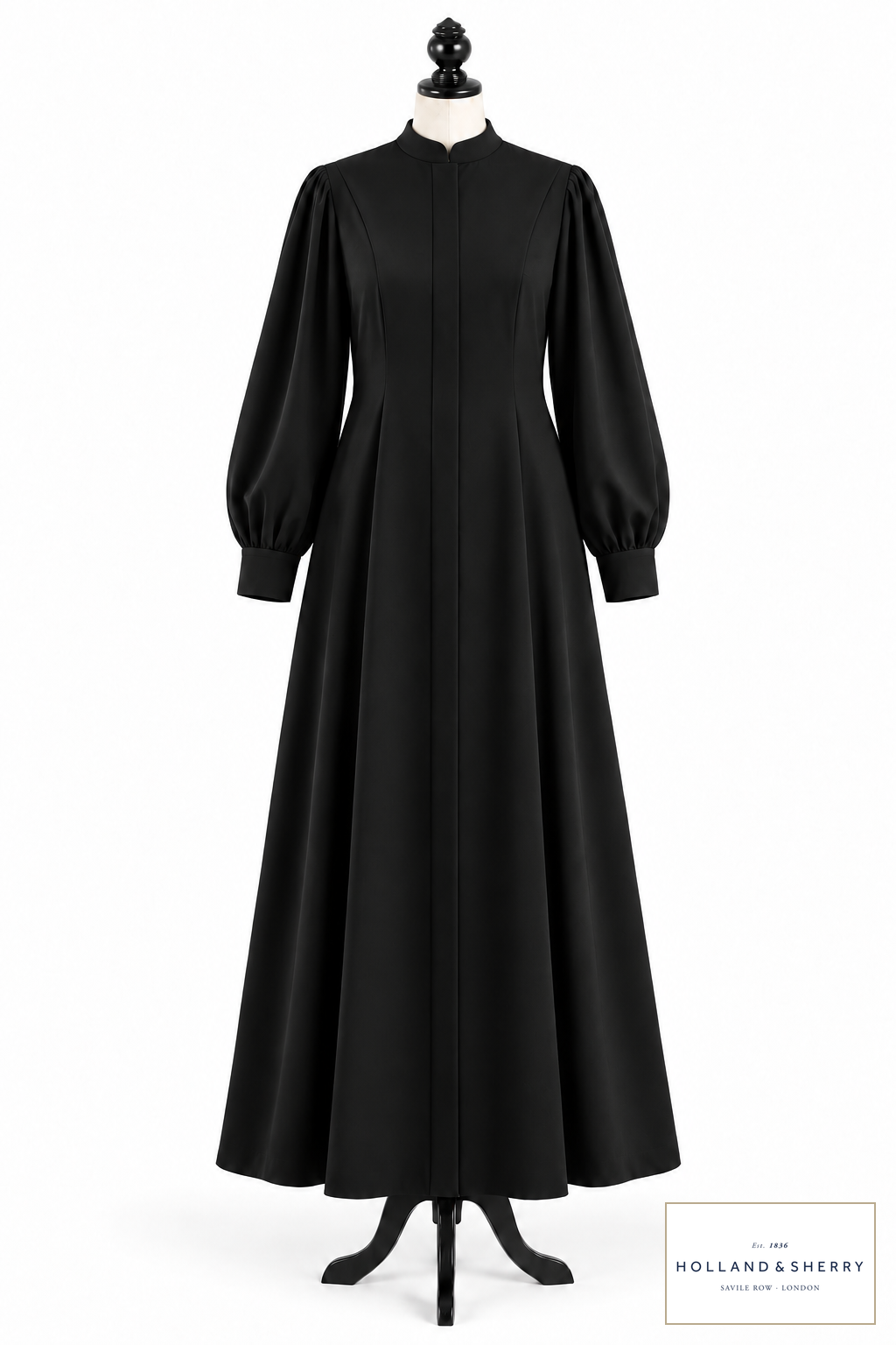 Women's Preaching Robe – style visualisation with house mark Holland & Sherry