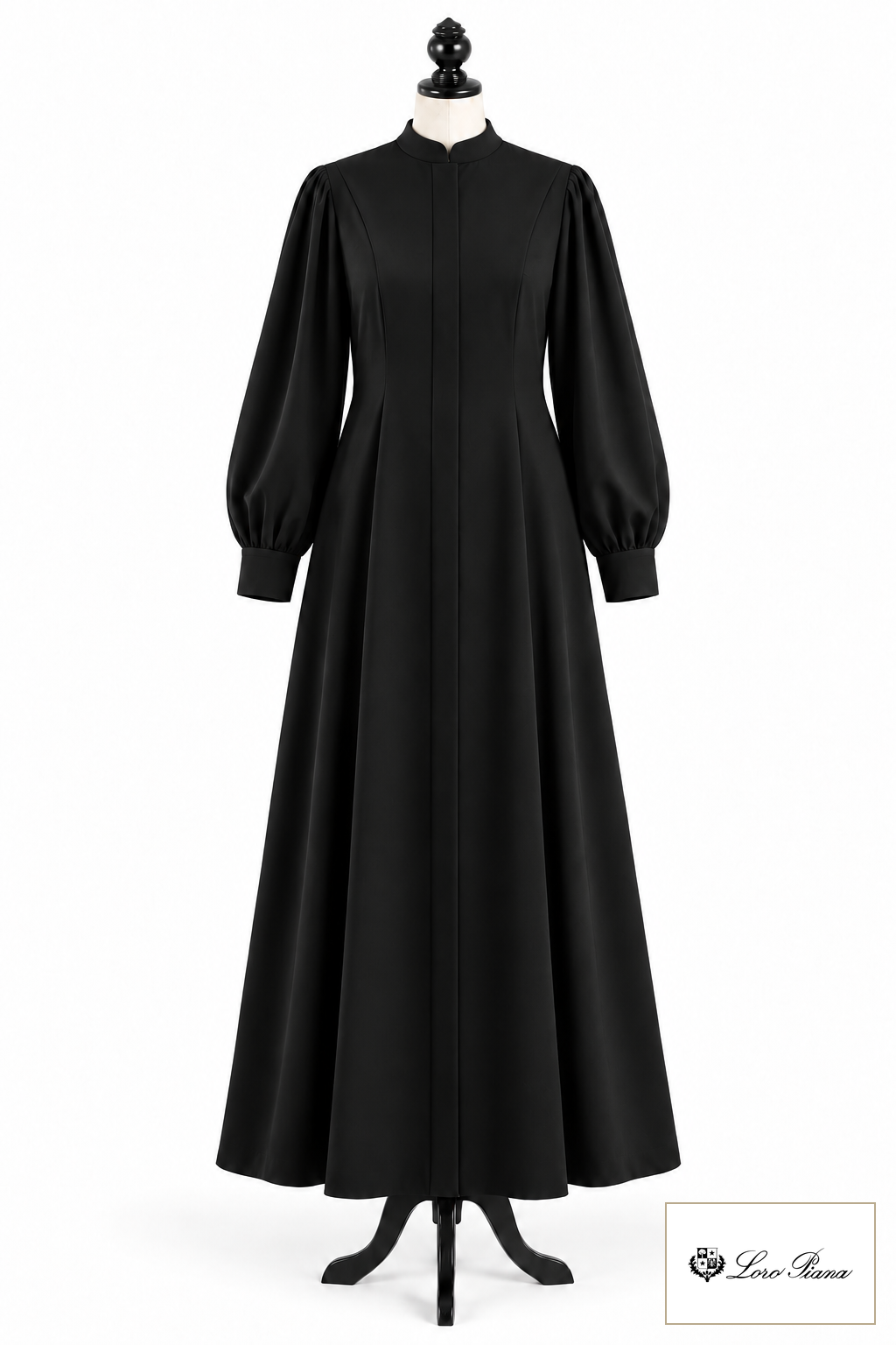 Women's Preaching Robe – style visualisation with house mark Loro Piana