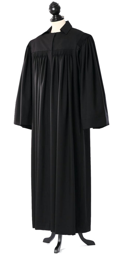 Protestant clergy robe in the general Prussian or Baden form, front view