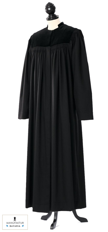 Bavarian / Palatinate Clergy Robe — Royal Regalia — original photograph with fabric house mark