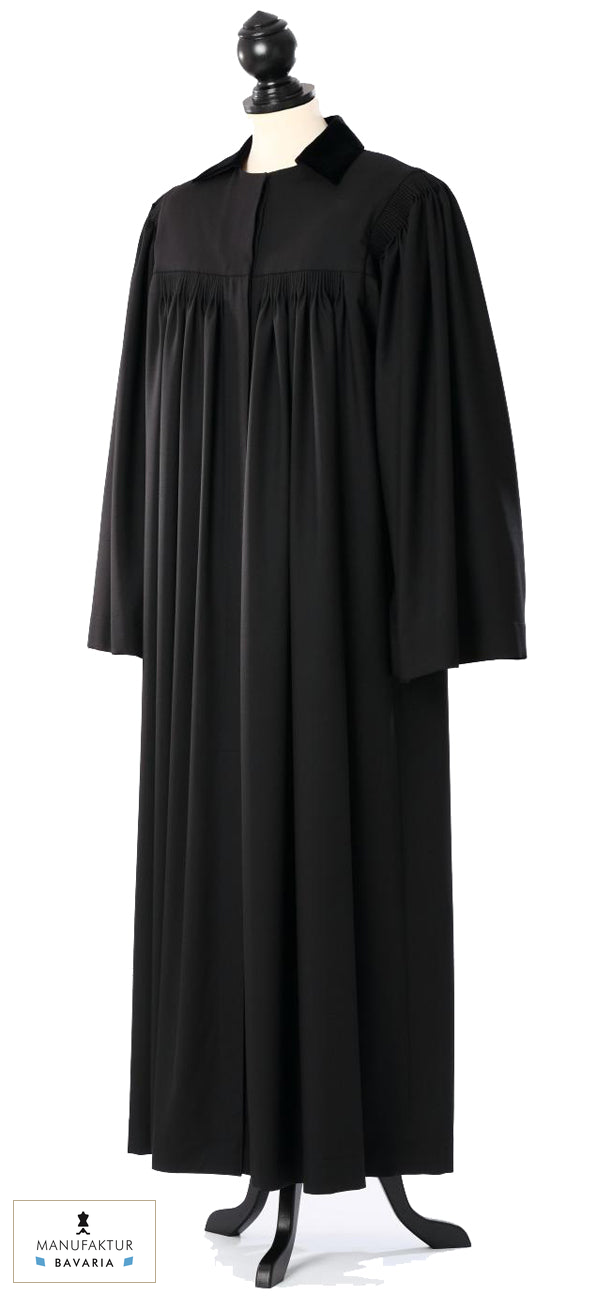 Saxon Clergy Robe — Royal Regalia — original photograph with fabric house mark