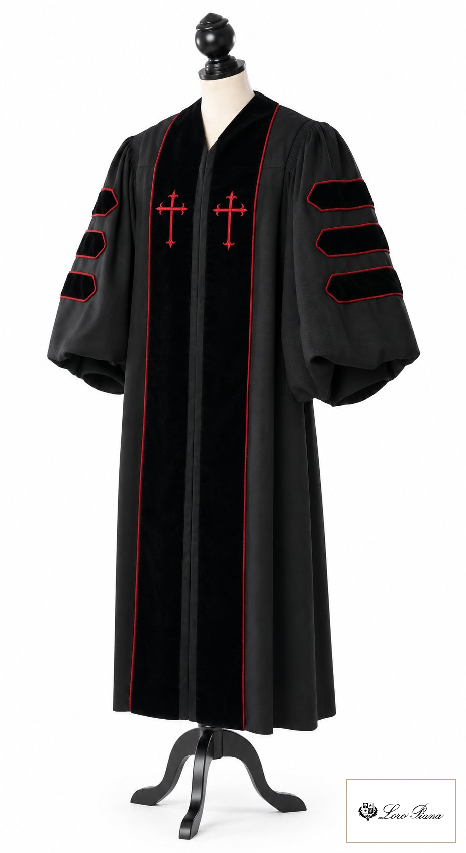Dr. of Divinity Clergy Robe – Summer Tasmanian – original photograph with fabric logo