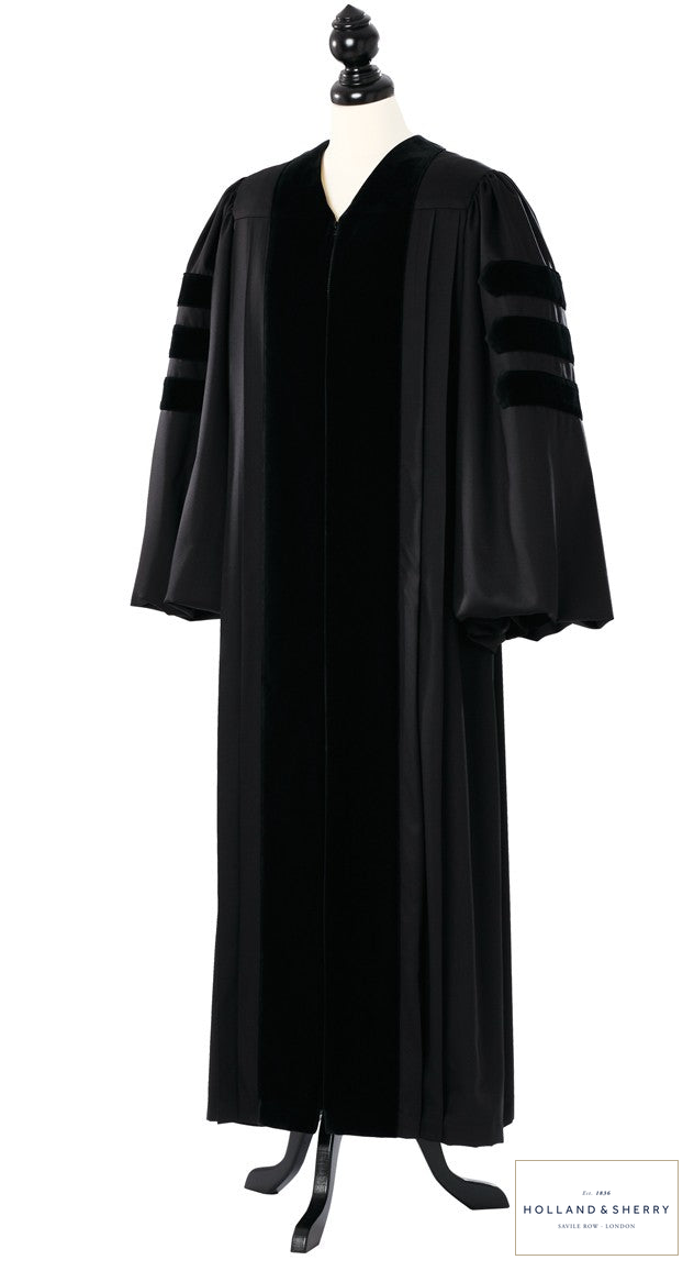Doctoral Pulpit Robe – Royal Mile – original photograph with fabric logo