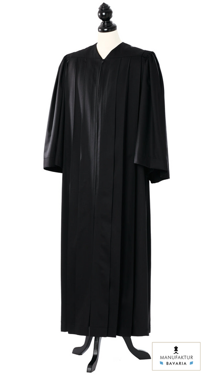 Principal US Judge Robe – Royal Regalia – original photograph with fabric logo