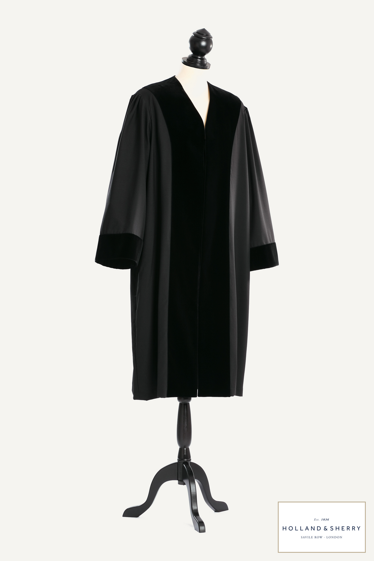 German Judge's Robe — Royal Mile — studio photograph with fabric house mark