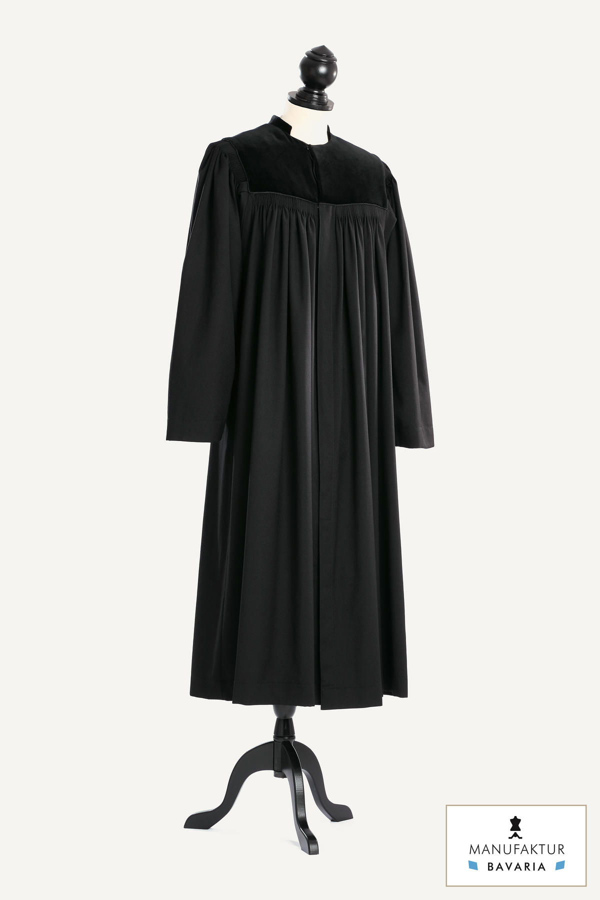 Bavarian / Palatinate Clergy Robe — Royal Regalia — studio photograph with fabric house mark
