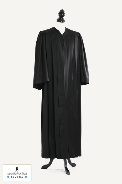 Principal US Judge Robe — Royal Regalia — studio photograph with fabric house mark