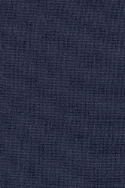 Scabal Capri Cool Wool, navy — plain-weave cloth, close-up