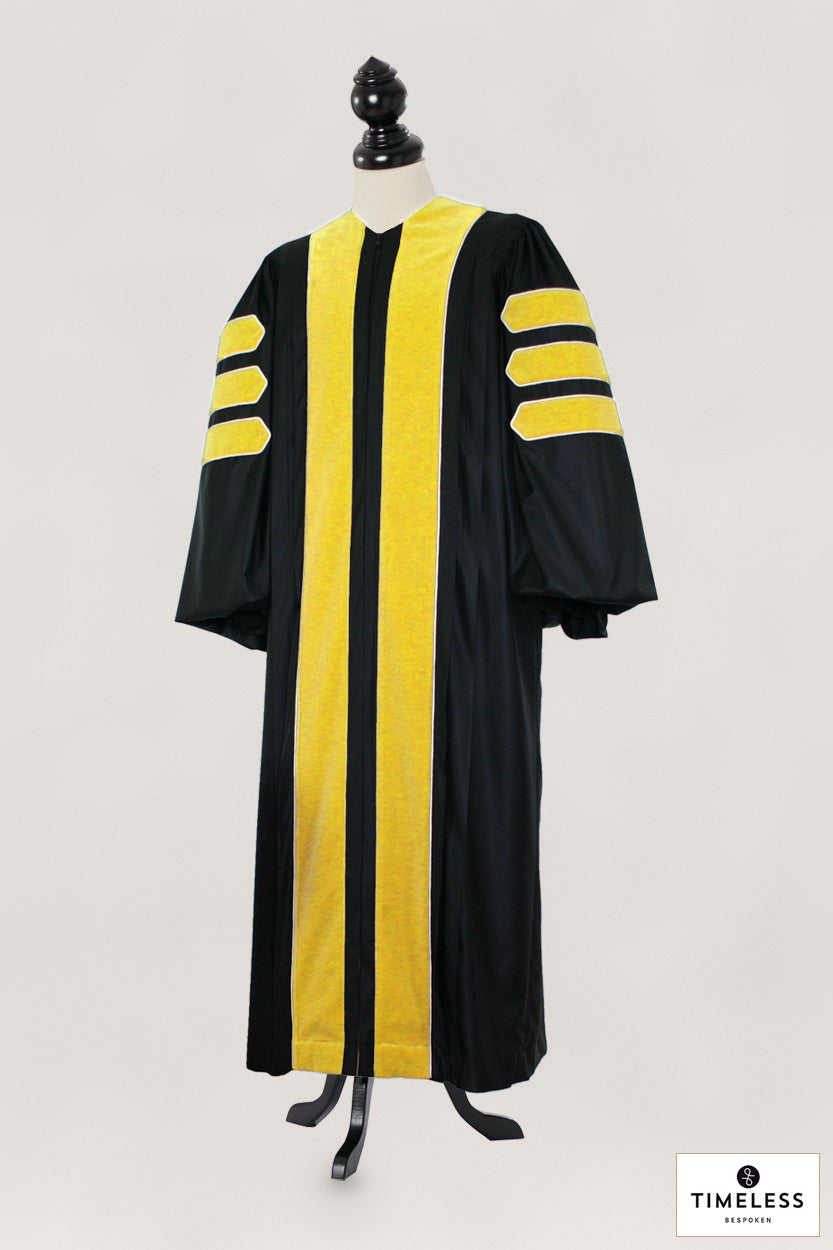 Science – Silver Wool / Gold Silk – original photograph with fabric logo