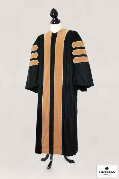 Social Work – Silver Wool / Gold Silk – original photograph with fabric logo