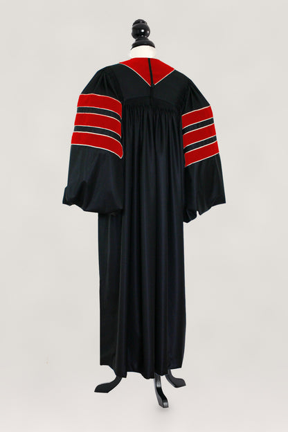 Theology — bespoke doctoral gown, handcrafted in Bavaria (view 2)