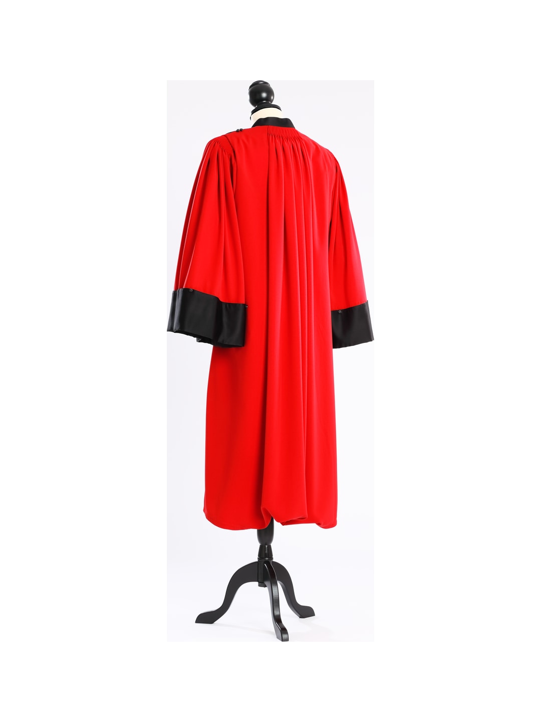 Judicial robe France, back view