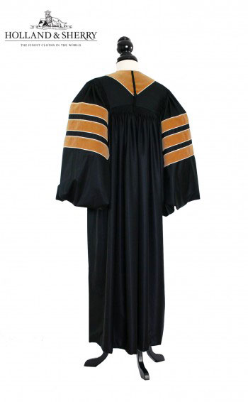 Deluxe Doctoral of Engineering Academic Gown for faculty and Phd. - TIMELESS, HOLLAND & SHERRY Trafalgar Square