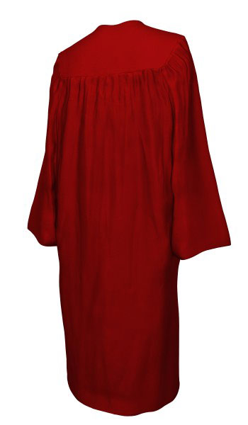 MATTE MAROON RED CAP AND GOWN