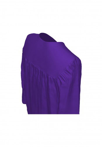 MATTE PURPLE CAP & GOWN MIDDLE SCHOOL JUNIOR HIGH GRADUATION SET