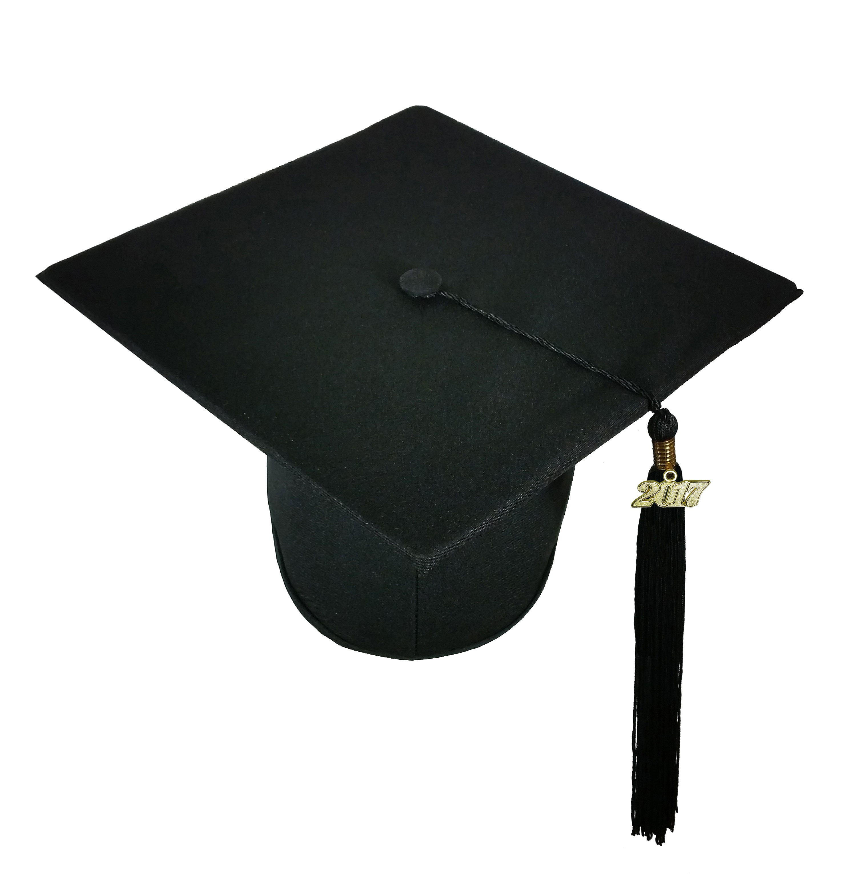 Elegant Black Cap And Gown High School Graduation Set Rs4251465601691